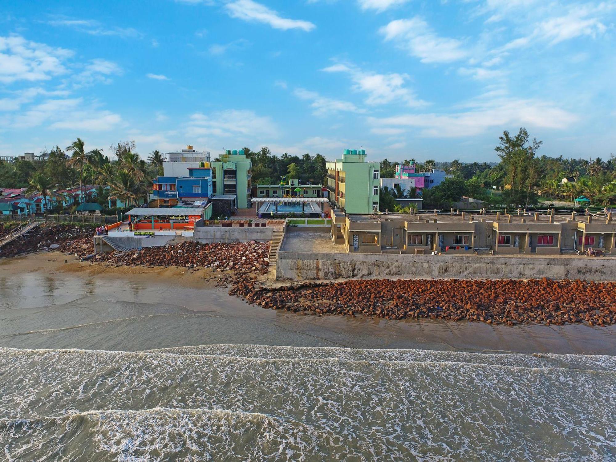 India Beach Resort !! Front Sea View !! Мандармани Экстерьер фото